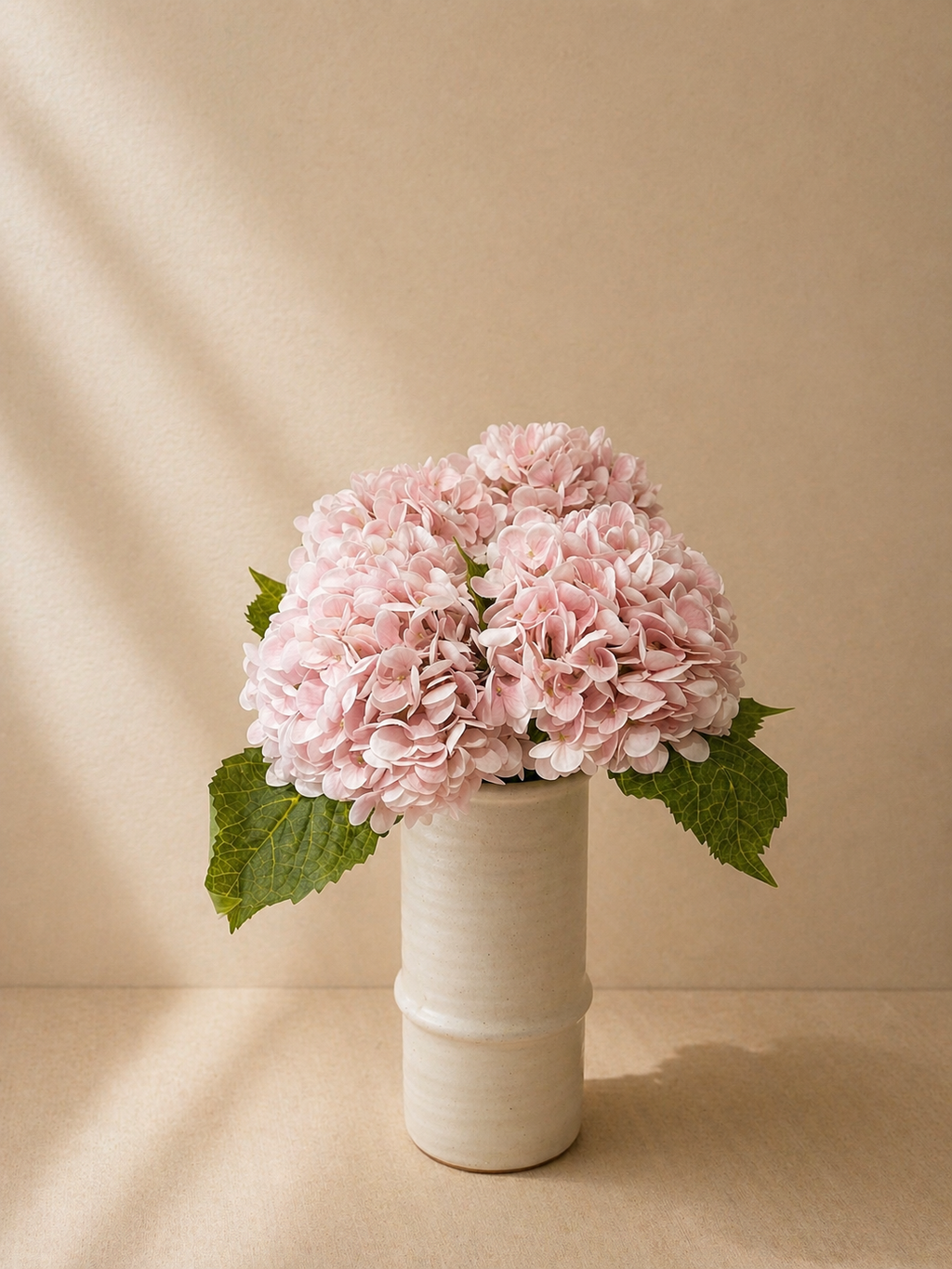 Light Pink Hydrangeas