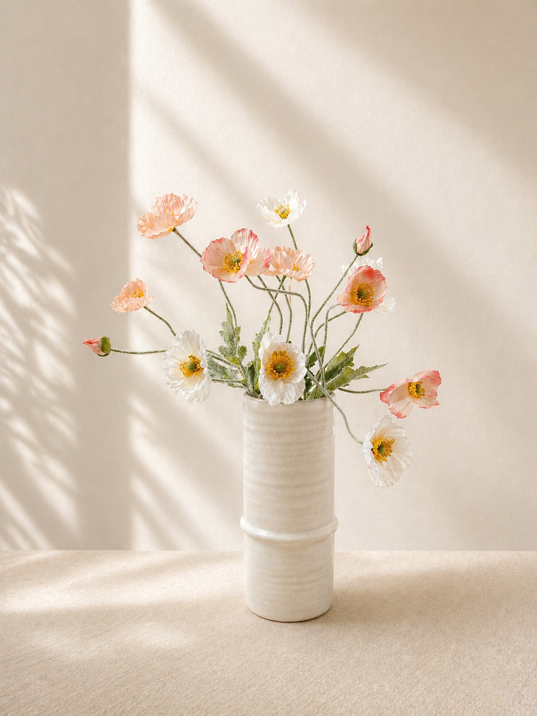 Peachy Poppies